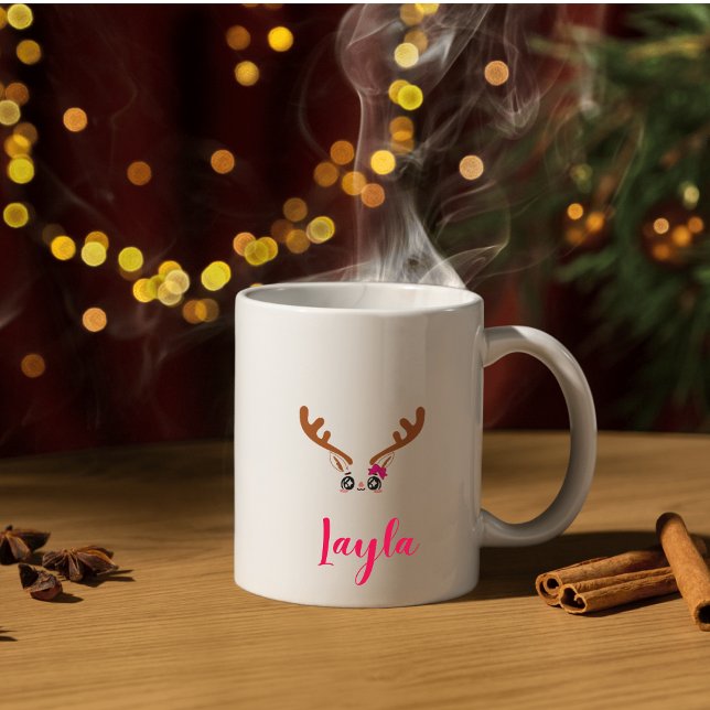 Vintage fotokollage Anpassningsbar mugg jul (Skapare uppladdad)