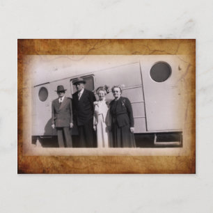 Vintage Fotovykort Vykort