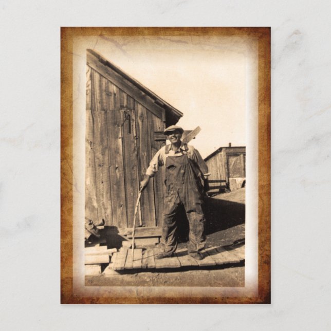 Vintage Fotovykort Vykort (Framsida)