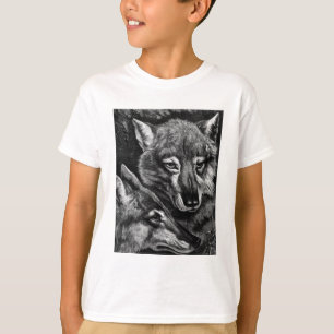 Vintage Foxy Teckning Shirt Tee Shirt