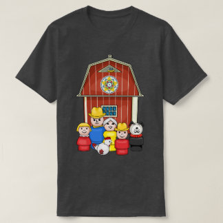 Vintage FP Little People Farm Family T Shirt