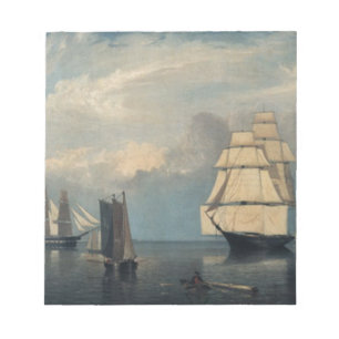 Vintage fraktass Salem Harbour Anteckningsblock