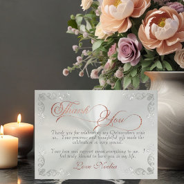 Vintage Frame & Tiara Pastel Green Quinceanera Tack Kort