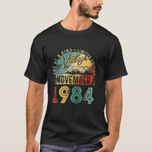 Vintage från november 1984: 40 år gammalt dagskorg t shirt