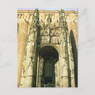 Vintage Frankrike, albi, Church St Cecilie Vykort
