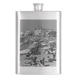 Vintage Frankrike Cannes, stranden Fickplunta
