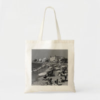 Vintage Frankrike Cannes, stranden
