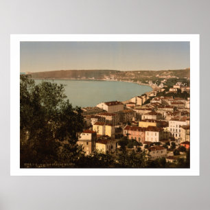 Vintage Frankrike, Cape Martin - Fransk Riveria Poster