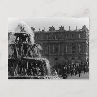 Vintage Frankrike palace Versailles Pyramid fontän Vykort