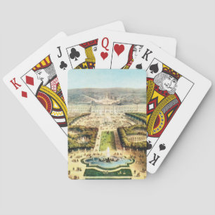 Vintage Frankrike, Palais de Versailles Spelkort
