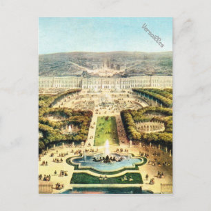 Vintage Frankrike, Palais de Versailles Vykort