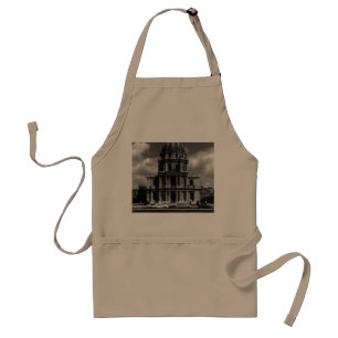 Vintage Frankrike Paris Church Saint Louis Invalid Förkläde