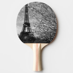 Vintage Frankrike Paris Eiffel torn 1970 Pingisracket