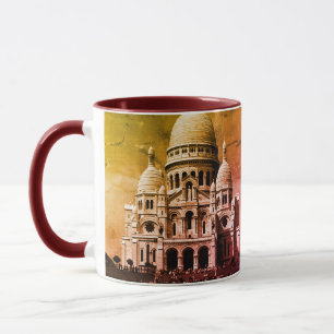 Vintage Frankrike Paris Eiffel torn Chaillot palac Mugg