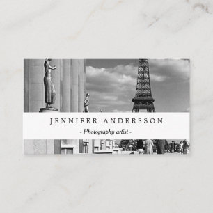 Vintage Frankrike Paris Eiffel torn Chaillot palac Visitkort