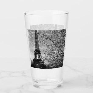 Vintage Frankrike Paris Eiffel torn Glaskopp
