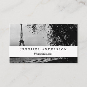 Vintage Frankrike Paris Eiffel torn sunset Visitkort