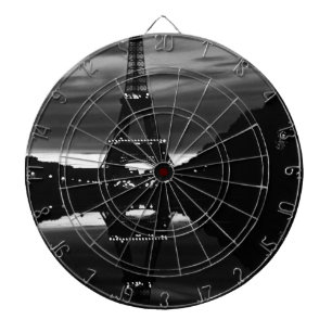 Vintage Frankrike Paris Eiffeltornet reflektion Darttavla