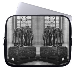 Vintage Frankrike Paris Invalides marshal foch gra Laptop Fodral