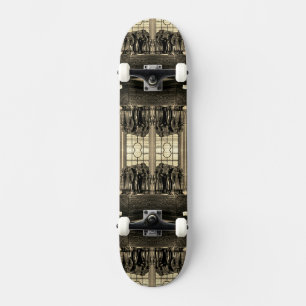 Vintage Frankrike Paris Invalides marshal foch gra Mini Skateboard Bräda 18,5 Cm
