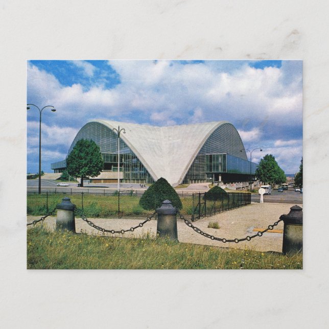 Vintage Frankrike, Paris, La Defence, Centre Vykort (Framsida)