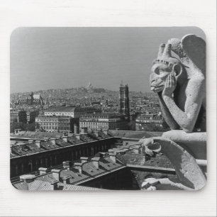 Vintage Frankrike Paris Notre Dame Cathedral think Musmatta