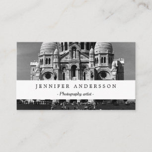 Vintage Frankrike Paris Sacre Coeur Basilica Visitkort
