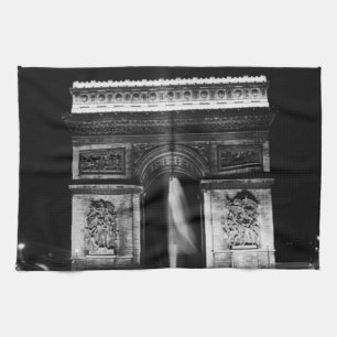 Vintage Frankrike Paris Triumphal Arch 1970 Kökshandduk