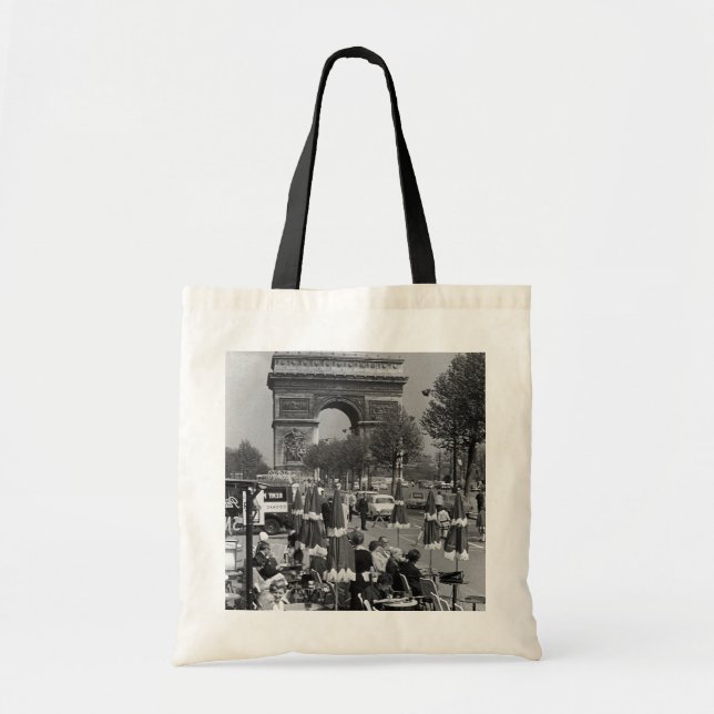 Vintage Frankrike Paris Triumphal Arch Tygkasse (Framsidan)