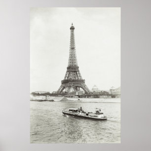 Vintage Frankrike Photograph Poster