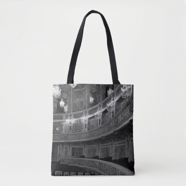 Vintage Frankrike Versailles palace opera house Tygkasse (Framsida)