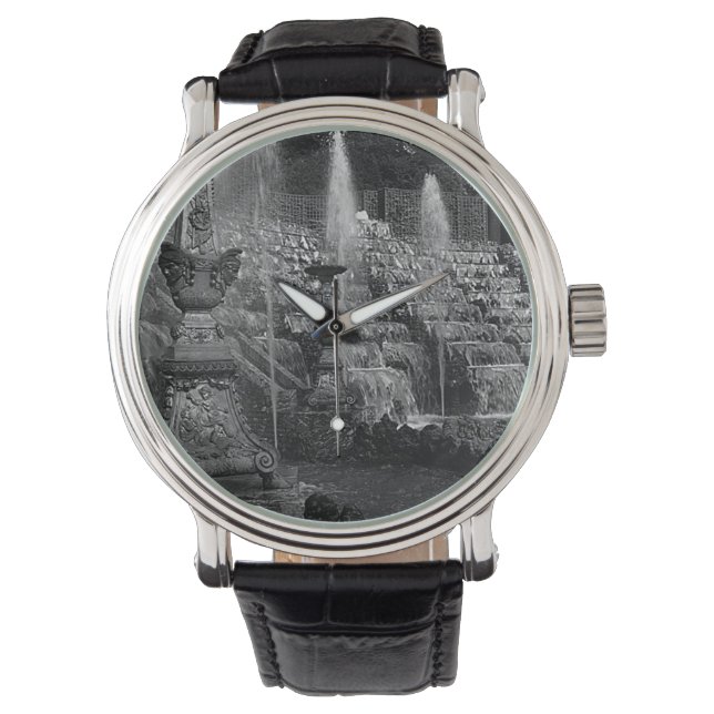 Vintage Frankrike Versailles palace Salle de Bal Armbandsur (Framsida)