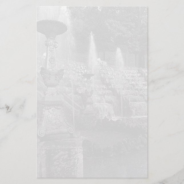 Vintage Frankrike Versailles palace Salle de Bal Brevpapper (Framsida)