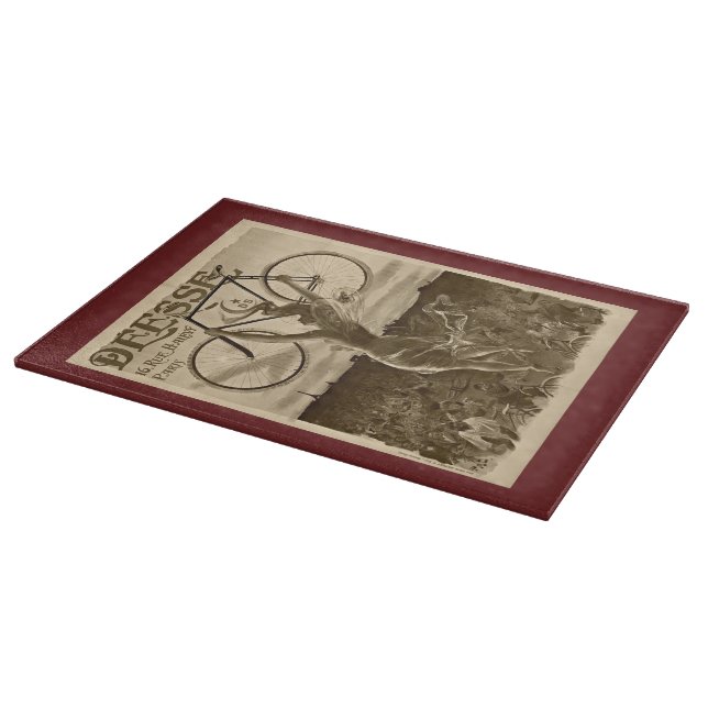 Vintage Fransk Bicycle Annons (Hörn)