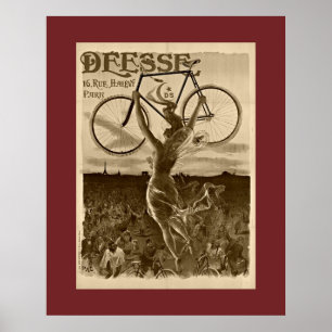 Vintage Fransk Bicycle Poster