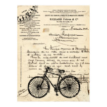 Vintage Fransk Bicycle Poster
