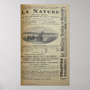 Vintage Fransk Bok Poster