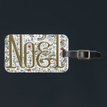 vintage fransk christmas poinsettia joyeux noel bagagebricka<br><div class="desc">vintage fransk christmas poinsettia joyeux noel mode-tillbehör</div>