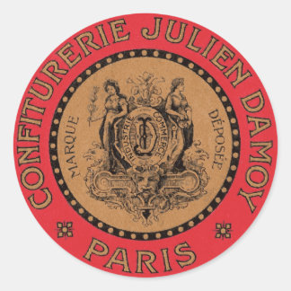 Vintage Fransk etikett