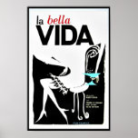 Vintage Fransk Film Liqueur Retro Art Deco Poster<br><div class="desc">En återgivning av en kubansk film Poster för Fransken "Vacker Life" La Bella Vida Retro Art Deco poster. Digitalt renoverat för att få ut det ursprungliga färg,  ännu bättre och åtgärda så många brister som möjligt.</div>