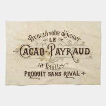 Vintage Fransk Image Kitchen Towel