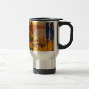 Vintage Fransk Järnväg Travel Resemugg