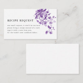 Vintage Fransk Möhippa för Blommigt av hålrumstyp Tilläggskort