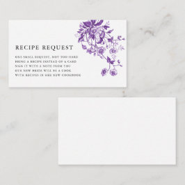 Vintage Fransk Möhippa för Blommigt av hålrumstyp Tilläggskort