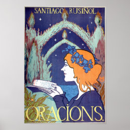 Vintage Fransk Reklam Utrillo Miquel Poster