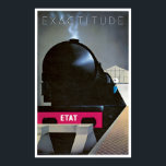 Vintage Fransk Tåg Travel och Poster exakthet<br><div class="desc">Pierre Fix-Masseau är en reproduktionsaffisch för Tåg på den statligt ägda ETAT-linjen. Det var så populärt vid den tidpunkten att grafiken återskapades för behålla. De flesta hänvisningarna är 1932 års tillägg,  men detta är daterat 1929 det år det skapades. En underbar konst deco stil på en vintage järnväg poster.</div>