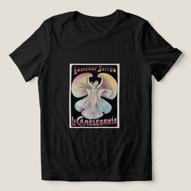 Vintage fransk teaterdans t shirt (Design Framsida)