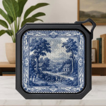 Vintage fransk Toile pastoral lantlig landsbygd