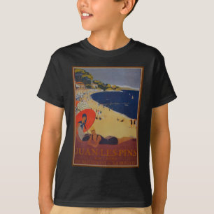 Vintage Fransk Travel Advertisement Tee