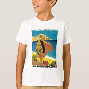 Vintage Fransk Travel T Shirt